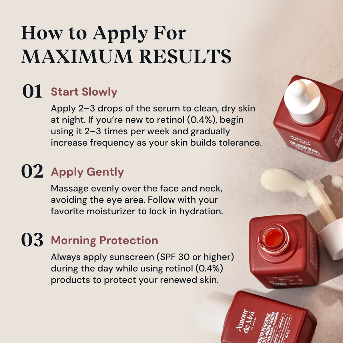 Sérum Préserve Jeunesse Rétinol + Niacinamide