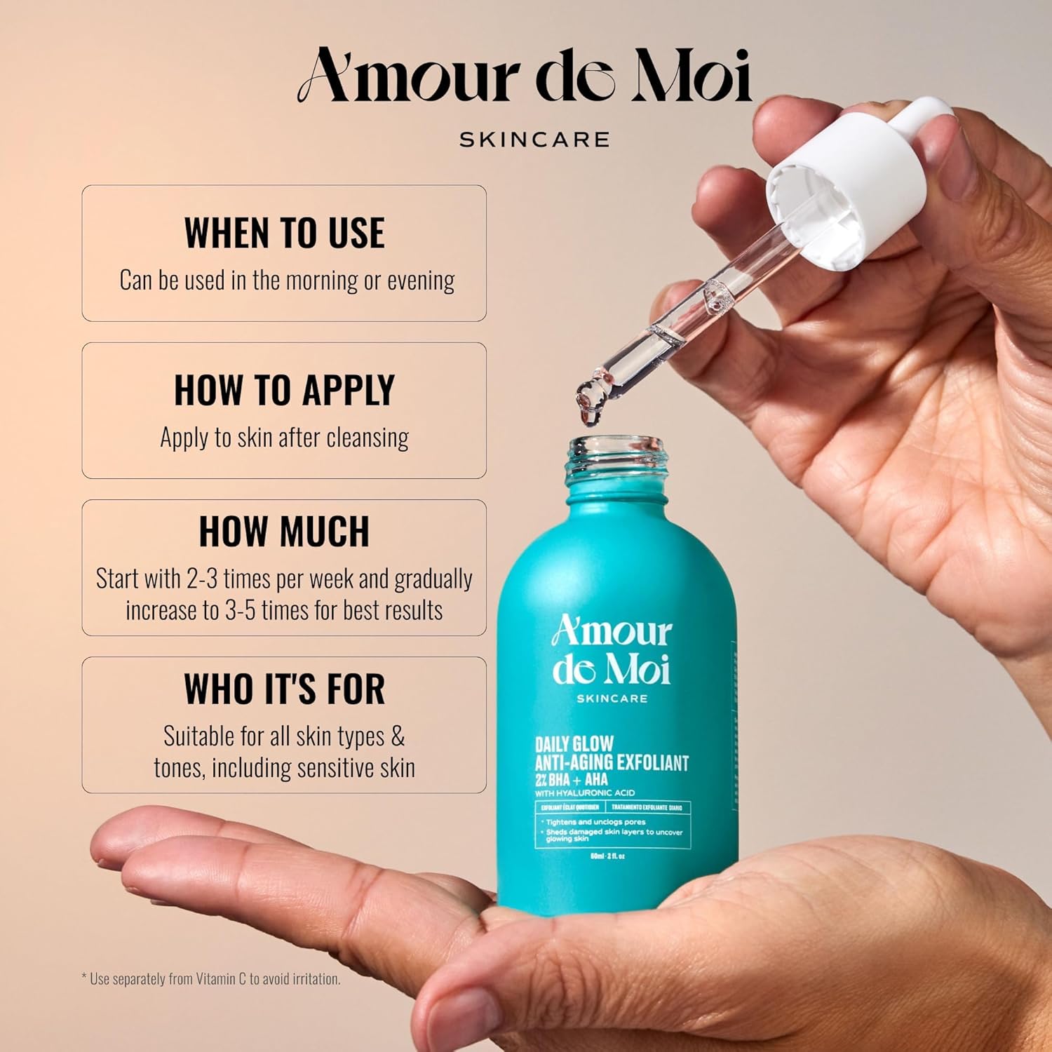 2% BHA + AHA Daily Glow Exfoliant